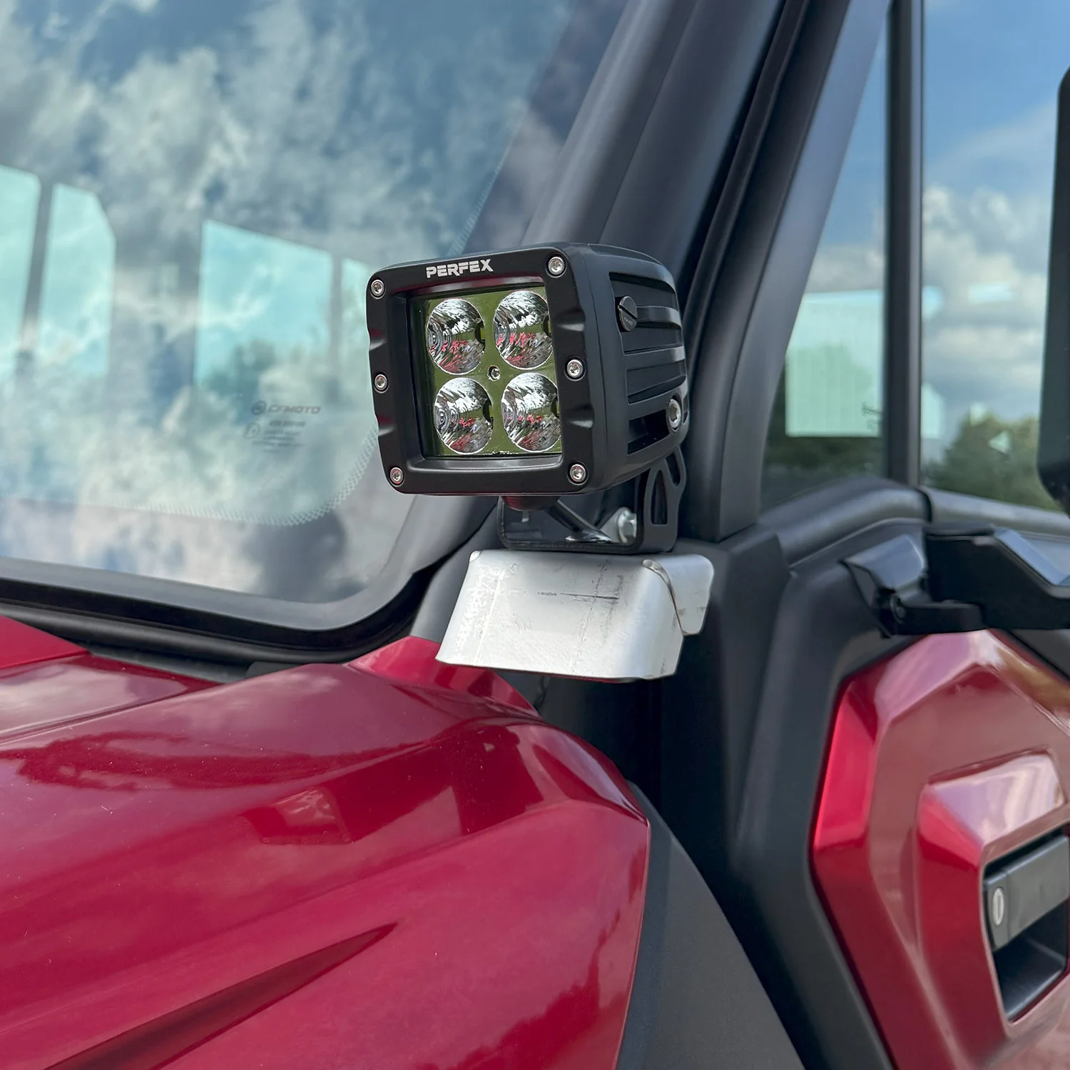 CFMoto UForce U10 PRO — Front Cube Light Mounting Brackets - Image 6