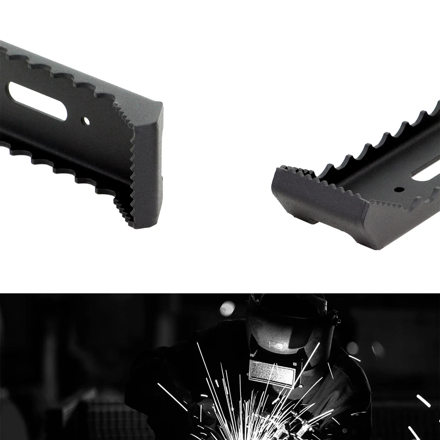 2014 to 2025<br> Honda Foreman 500/520 — Oversized Foot Pegs - Image 5