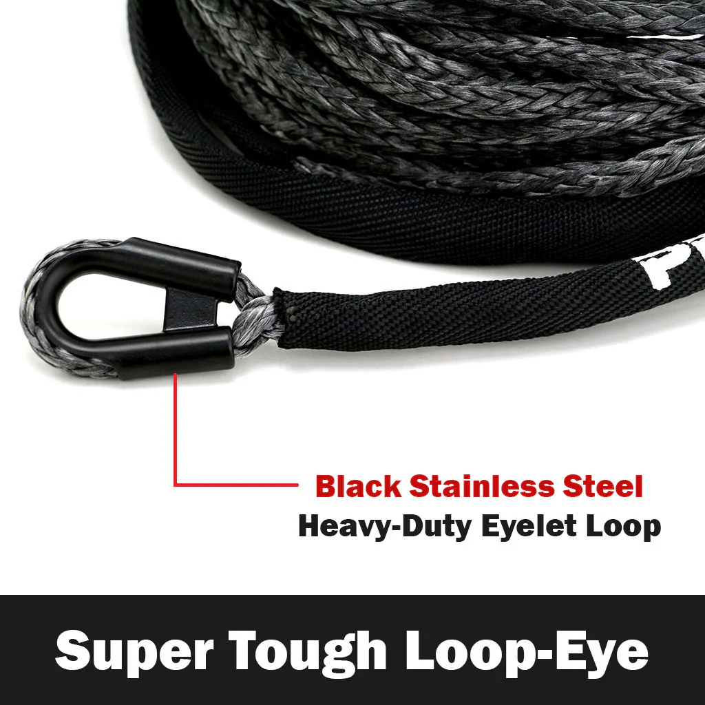 Synthetic Winch Rope for ATV's (up to 5,000lbs) - Image 4
